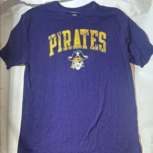 Champion Purple ECU "Pirates" Graphic Short Sleeve Tee